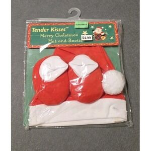Vintage Kids Clothes Tender Kisses Santa Set One Size